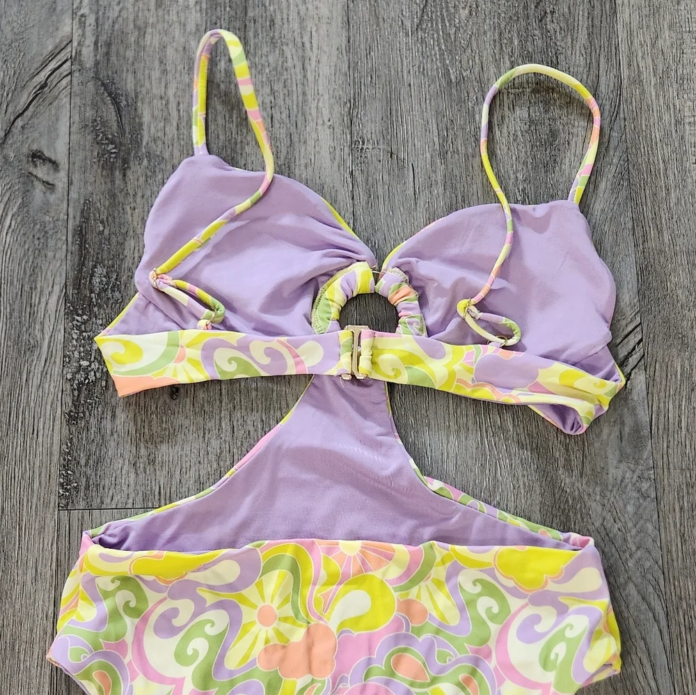 New!Beach Riot Kirsten  One‎ Piece Cut-out Swimsuit